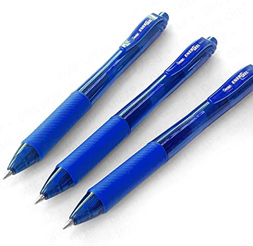 Pentel Energel X BL107 Tintenroller 0,7 mm, Blau von Pentel