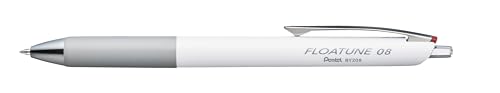 Pentel FLOATUNE BY208 Tintenroller, 0.8 mm, rot (1 Stück) von Pentel