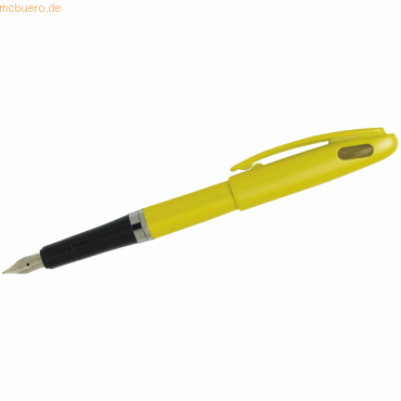 Pentel Füllhalter Tradio Soft M gelb von Pentel