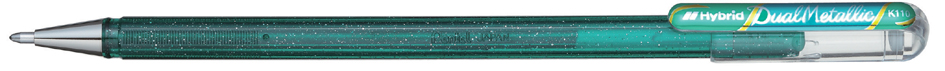 Pentel Hybrid Gel-Tintenroller , Dual Pen, , grün/blau von Pentel