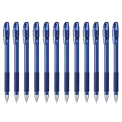 Pentel I Feel It. 12 Stück Kugelschreiber 0,7 mm blau von Pentel
