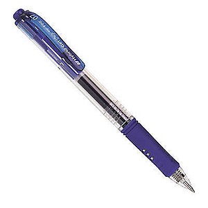 Pentel K157 Gelschreiber blau/transparent 0,35 mm, Schreibfarbe: blau, 1 St. von Pentel
