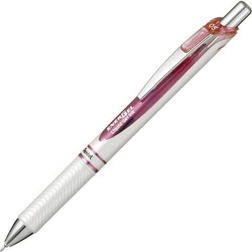 Pentel Kugelschreiber (Knock Type) ENERGEL 0,5 mm [Pearl White Shaft] x 10 Stück (Japan Import) von Pentel