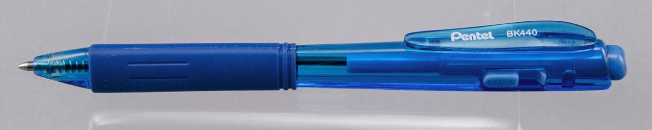 Pentel Kugelschreiber Pentel Kugelschr.Bk440 Hell-Bl 0.5 mm Blau von Pentel