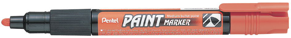 Pentel Lackmarker PAINT MARKER MMP20, orange von Pentel