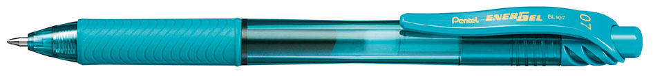 Pentel Liquid Gel-Tintenroller EnerGel-X BL107, türkis von Pentel
