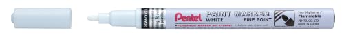 Pentel MSP10-W Paint Marker, Lackmarker - weiß, 1,5 mm Strich, VE=12 Stück von Pentel