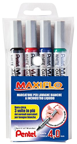 Pentel MWL5S Maxiflo Marker, sortiert von Pentel