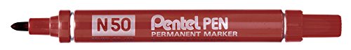Pentel Marker Permanent konische Spitze Lot de 12 braun von Pentel