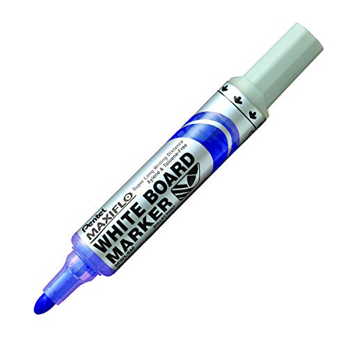 Pentel Maxiflo MWL5M Boardmarker 12 Stück blau von Pentel