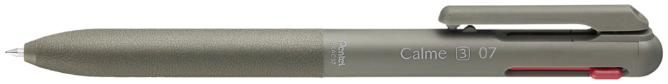 Pentel Mehrfarb-Druckkugelschreiber Calme-3, khaki von Pentel