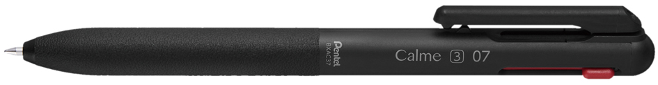 Pentel Mehrfarb-Druckkugelschreiber Calme-3, schwarz von Pentel