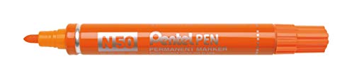 Pentel N50-FE Aluminiumgehäuse, 12 Stück orange von Pentel