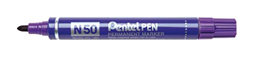 Pentel N50-VE Aluminiumgehäuse, 12 Stück violett von Pentel