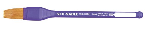 Pentel Neo sable Pinsel [Hirafude] Nr. 18 [Super] ZBNF-18 (Japan-Import) von Pentel