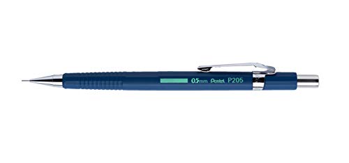 Pentel P200 Series Druckbleistift, 0,5 mm, Korpus Nachtblau und Minzstreifen, 12 Stück Pentel P200 Series Druckbleistift, 0,5 mm, Korpus Nachtblau und Minzstreifen, 12 Stück von Pentel