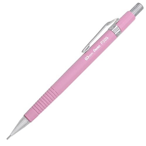 Pentel P205-97P Druckbleistift, Pastellblumen-Serie, Magnolie, Pastellrosa, 1 Stück von Pentel