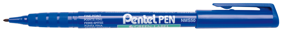 Pentel Permanent-Marker GREEN-LABEL NMS50, blau von Pentel