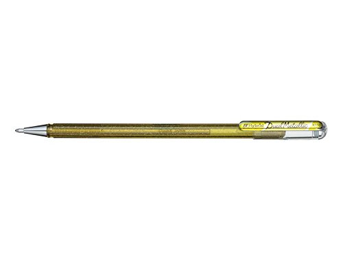 Pentel Roller Gel Dual Metalic Hybrid gold k110dm-x von Pentel