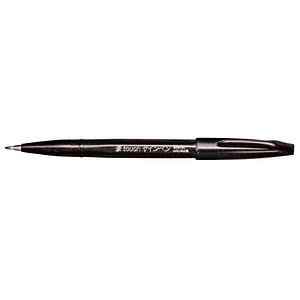 Pentel SES15C-A Brush-Pen schwarz, 1 St. von Pentel