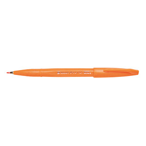 Pentel SES15C-F Brush-Pen orange, 1 St. von Pentel