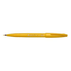 Pentel SES15C-G Brush-Pen gelb, 1 St. von Pentel