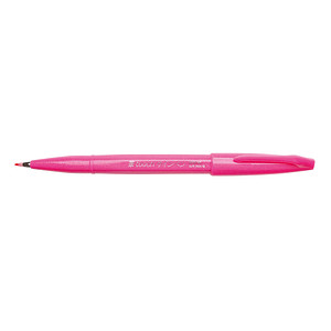 Pentel SES15C-P Brush-Pen rosa, 1 St. von Pentel
