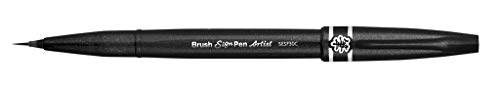 Pentel SESF30C-AX Brush Sign Pen Artist - Pinselstift mit extra feiner Pinsel-Spitze, 1 Stück schwarz Pentel SESF30C-AX Brush Sign Pen Artist - Pinselstift mit extra feiner Pinsel-Spitze, 1 Stück schwarz von Pentel