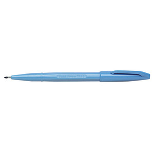 Pentel Sign Pen Filzstift blau, 1 St. von Pentel