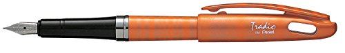 Pentel TRF Multicolor Tradio Füllfederhalter, Orange von Pentel