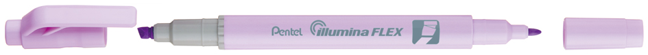 Pentel Textmarker Illumina Flex Pastel, pastellviolett von Pentel