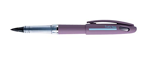 Pentel Tradio TRJ99A-A, Fasermaler Sport Chic, Korpus schwarz matt, nachfüllbare Tinte Schwarz blasslila Pentel Tradio TRJ99A-A, Fasermaler Sport Chic, Korpus schwarz matt, nachfüllbare Tinte Schwarz blasslila von Pentel