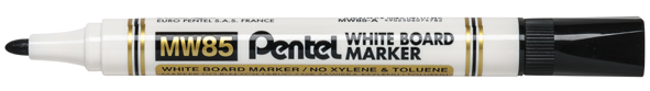 Pentel Whiteboard-Marker MW85, Rundspitze, schwarz Pentel Whiteboard-Marker MW85, Rundspitze, schwarz von Pentel