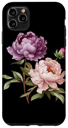 Pfingstrosen Blumen Aquarell Lavendel Lila Pfingstrosen Rosa Pfingstrose Hülle für iPhone 11 Pro Max Pfingstrosen Blumen Aquarell Lavendel Lila Pfingstrosen Rosa Pfingstrose Hülle für iPhone 11 Pro Max von Peony Flower Art NYC