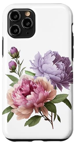 Pfingstrosen Blumen Aquarell Lavendel Lila Pfingstrosen Rosa Pfingstrose Hülle für iPhone 11 Pro Pfingstrosen Blumen Aquarell Lavendel Lila Pfingstrosen Rosa Pfingstrose Hülle für iPhone 11 Pro von Peony Flower Art NYC