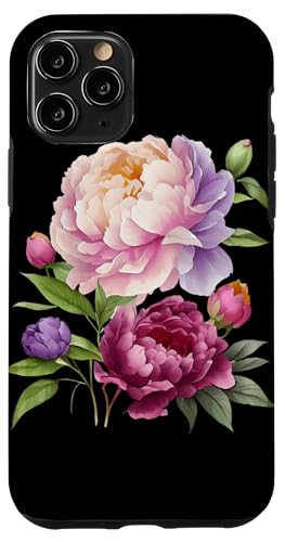 Pfingstrosen Blumen Aquarell Lavendel Lila Pfingstrosen Rosa Pfingstrose Hülle für iPhone 11 Pro Pfingstrosen Blumen Aquarell Lavendel Lila Pfingstrosen Rosa Pfingstrose Hülle für iPhone 11 Pro von Peony Flower Art NYC