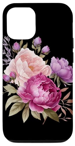 Pfingstrosen Blumen Aquarell Lavendel Lila Pfingstrosen Rosa Pfingstrose Hülle für iPhone 12/12 Pro Pfingstrosen Blumen Aquarell Lavendel Lila Pfingstrosen Rosa Pfingstrose Hülle für iPhone 12/12 Pro von Peony Flower Art NYC