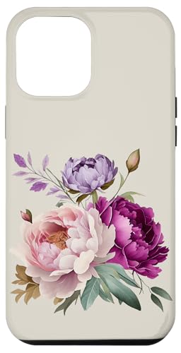 Pfingstrosen Blumen Aquarell Lavendel Lila Pfingstrosen Rosa Pfingstrose Hülle für iPhone 12 Pro Max Pfingstrosen Blumen Aquarell Lavendel Lila Pfingstrosen Rosa Pfingstrose Hülle für iPhone 12 Pro Max von Peony Flower Art NYC