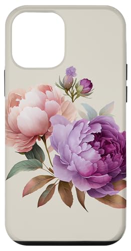 Pfingstrosen Blumen Aquarell Lavendel Lila Pfingstrosen Rosa Pfingstrose Hülle für iPhone 12 mini Pfingstrosen Blumen Aquarell Lavendel Lila Pfingstrosen Rosa Pfingstrose Hülle für iPhone 12 mini von Peony Flower Art NYC