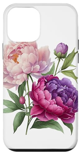 Pfingstrosen Blumen Aquarell Lavendel Lila Pfingstrosen Rosa Pfingstrose Hülle für iPhone 12 mini Pfingstrosen Blumen Aquarell Lavendel Lila Pfingstrosen Rosa Pfingstrose Hülle für iPhone 12 mini von Peony Flower Art NYC