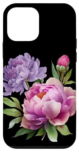 Pfingstrosen Blumen Aquarell Lavendel Lila Pfingstrosen Rosa Pfingstrose Hülle für iPhone 12 mini Pfingstrosen Blumen Aquarell Lavendel Lila Pfingstrosen Rosa Pfingstrose Hülle für iPhone 12 mini von Peony Flower Art NYC