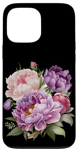 Pfingstrosen Blumen Aquarell Lavendel Lila Pfingstrosen Rosa Pfingstrose Hülle für iPhone 13 Pro Max Pfingstrosen Blumen Aquarell Lavendel Lila Pfingstrosen Rosa Pfingstrose Hülle für iPhone 13 Pro Max von Peony Flower Art NYC