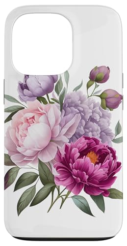 Pfingstrosen Blumen Aquarell Lavendel Lila Pfingstrosen Rosa Pfingstrose Hülle für iPhone 13 Pro Pfingstrosen Blumen Aquarell Lavendel Lila Pfingstrosen Rosa Pfingstrose Hülle für iPhone 13 Pro von Peony Flower Art NYC