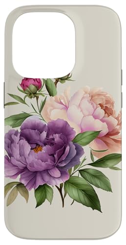 Pfingstrosen Blumen Aquarell Lavendel Lila Pfingstrosen Rosa Pfingstrose Hülle für iPhone 14 Pro Pfingstrosen Blumen Aquarell Lavendel Lila Pfingstrosen Rosa Pfingstrose Hülle für iPhone 14 Pro von Peony Flower Art NYC