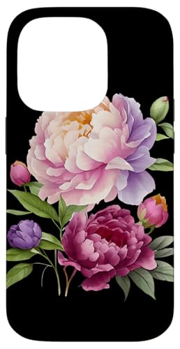 Pfingstrosen Blumen Aquarell Lavendel Lila Pfingstrosen Rosa Pfingstrose Hülle für iPhone 14 Pro Pfingstrosen Blumen Aquarell Lavendel Lila Pfingstrosen Rosa Pfingstrose Hülle für iPhone 14 Pro von Peony Flower Art NYC