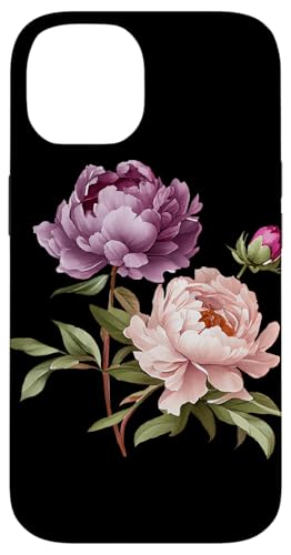 Pfingstrosen Blumen Aquarell Lavendel Lila Pfingstrosen Rosa Pfingstrose Hülle für iPhone 14 Pfingstrosen Blumen Aquarell Lavendel Lila Pfingstrosen Rosa Pfingstrose Hülle für iPhone 14 von Peony Flower Art NYC