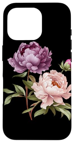 Pfingstrosen Blumen Aquarell Lavendel Lila Pfingstrosen Rosa Pfingstrose Hülle für iPhone 16 Pro Pfingstrosen Blumen Aquarell Lavendel Lila Pfingstrosen Rosa Pfingstrose Hülle für iPhone 16 Pro von Peony Flower Art NYC