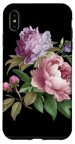 Pfingstrosen Blumen Aquarell Lavendel Lila Pfingstrosen Rosa Pfingstrose Hülle für iPhone XS Max Pfingstrosen Blumen Aquarell Lavendel Lila Pfingstrosen Rosa Pfingstrose Hülle für iPhone XS Max von Peony Flower Art NYC