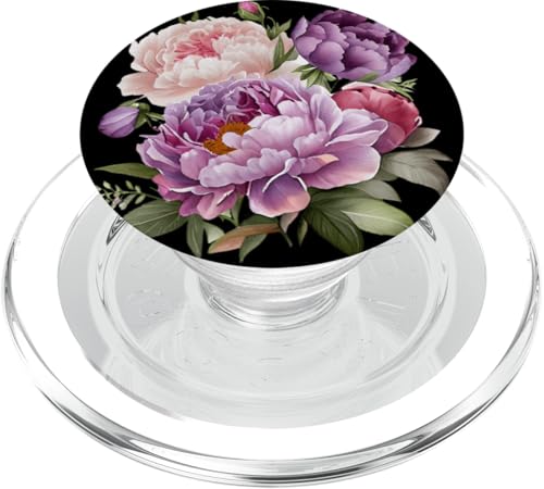 Pfingstrosen Blumen Aquarell Lavendel Lila Pfingstrosen Rosa Pfingstrose PopSockets PopGrip für MagSafe Pfingstrosen Blumen Aquarell Lavendel Lila Pfingstrosen Rosa Pfingstrose PopSockets PopGrip für MagSafe von Peony Flower Art NYC