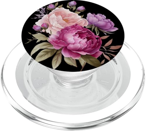 Pfingstrosen Blumen Aquarell Lavendel Lila Pfingstrosen Rosa Pfingstrose PopSockets PopGrip für MagSafe Pfingstrosen Blumen Aquarell Lavendel Lila Pfingstrosen Rosa Pfingstrose PopSockets PopGrip für MagSafe von Peony Flower Art NYC